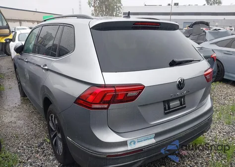 2022 Volkswagen Tiguan 2.0T S z USA, uszkodzony, nr VIN 3VV1B7AX9NM042224